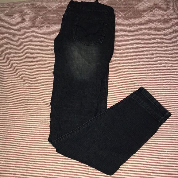 🌻Dark grey Super skinny ripped jeans - Picture 4 of 8